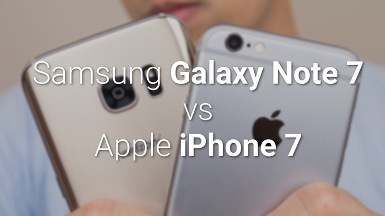 مقارنة شاملة بين Apple iPhone 7 Plus vs Samsung Note 7
