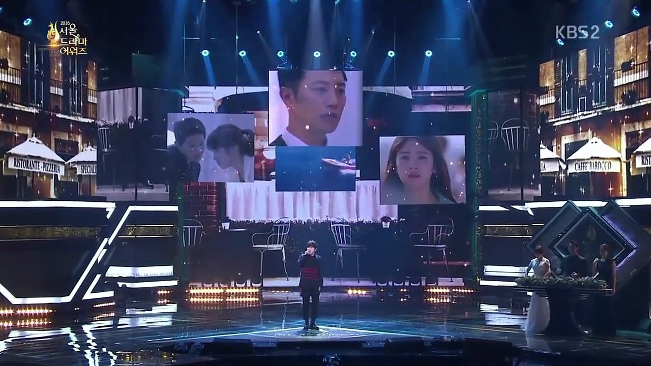 Talk love K.will Sang "I love you Sang Joong Ki" in Seoul International DramaAwards2016