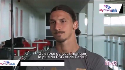 Zlatan Ibrahimovic Misses Only PSG's Wage, After Leaving The Club!