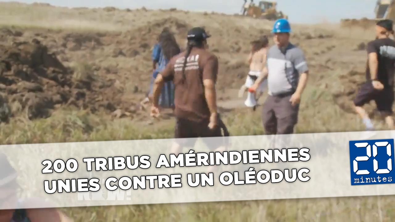 200 tribus amérindiennes unies contre la construction d'un oléoduc