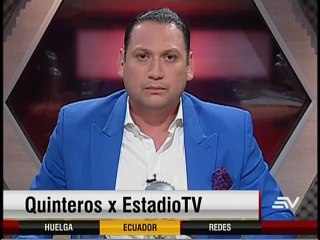 GUSTAVO QUINTEROS EXPLICA SU VIAJE A URUGUAY