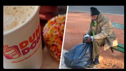 Le compró un café a un indigente y sin darse cuenta cambió su vida para siempre