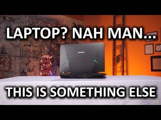 TWO GTX 1080s in a f***ing LAPTOP Sager NP9873