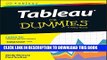 [PDF] Tableau For Dummies (For Dummies (Computer/Tech)) Full Online