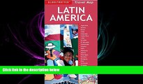 different   Travel Map Latin America (Globetrotter Travel Map)