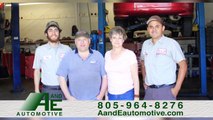 A & E Automotive | Auto & Brake Repair, Oil Change, Heating & Cooling Services | Santa Barbara, CA