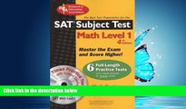 Popular Book SAT Subject Testâ„¢: Math Level 1 w/CD (SAT PSAT ACT (College Admission) Prep)