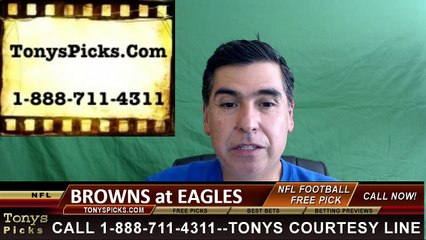 Philadelphia Eagles vs. Cleveland Browns Free Pick Prediction NFL Pro Football Odds Preview 9-11-2016