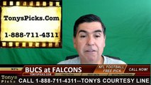 Atlanta Falcons vs. Tampa Bay Buccaneers Free Pick Prediction NFL Pro Football Odds Preview 9-11-2016