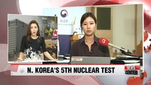 S. Korea's Foreign Ministry working at full diplomatic capacity to deal with N. Korea's nuclear test
