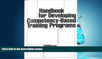 Popular Book Handbook for Developing Competency-Based Training Programs