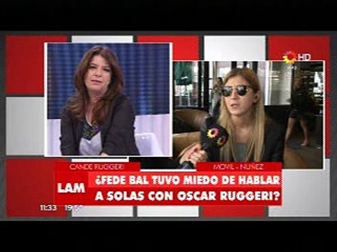 Pronto.com.ar Cande Ruggeri habla de Fede Bal y Barbie Vélez