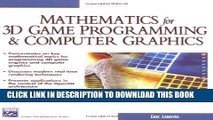 [PDF] Mathematics for 3D Game Programming   Computer Graphics (Charles River Media Game