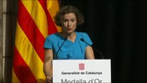 Discurs de la filla de Muriel Casals en el lliurament de la Medalla d'Or de la Generalitat