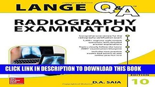 [PDF] LANGE Q A Radiography Examination, Tenth Edition (Lange Q A Allied Health) Popular Collection