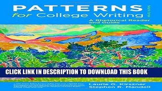 [PDF] Patterns for College Writing: A Rhetorical Reader and Guide, 12th Edition Full Online