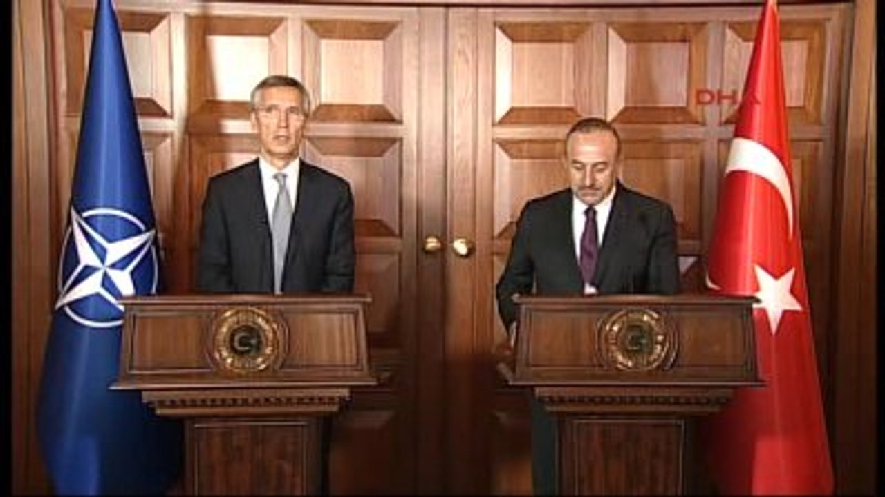 Çavuşoğlu NATO Genel Sekreteri Jens Stoltenberg...