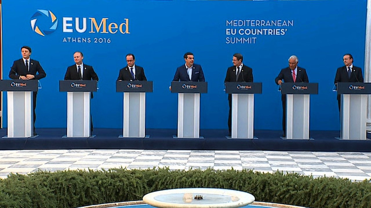 Déclaration conjointe à la presse lors du Sommet des pays méditerranéens de l’Union européenne