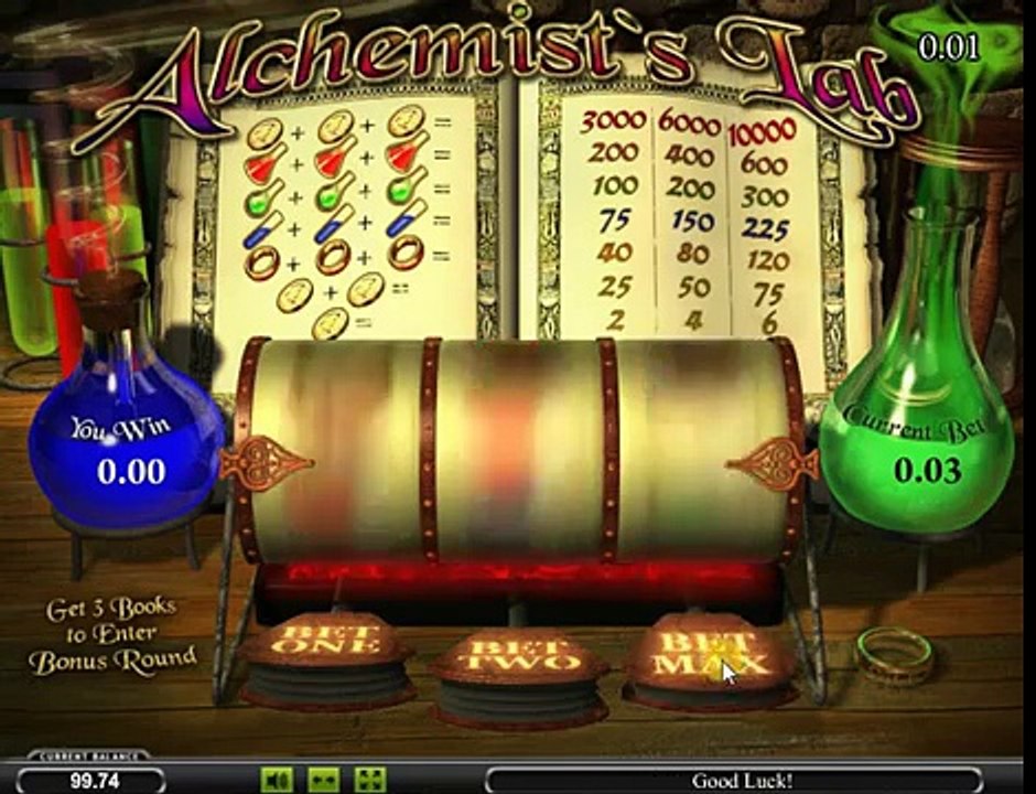 Игровой автомат Alchemist Lab