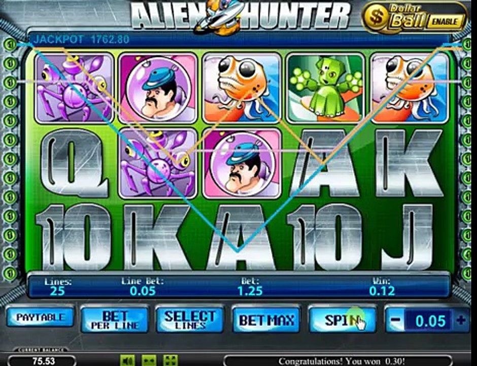 Игровой автомат Alien Hunter