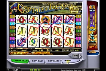 Игровой автомат Captains Treasure