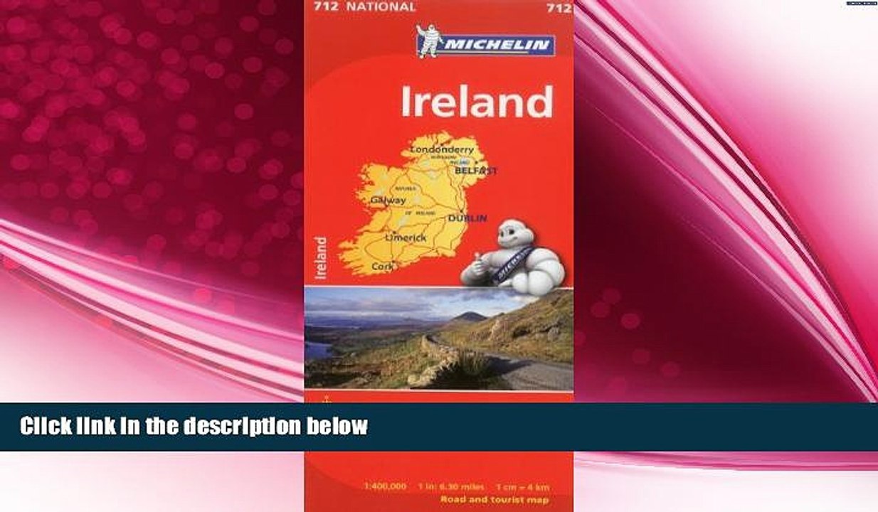 complete  Michelin Ireland Map 712 (Maps/Country (Michelin))