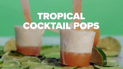 Tropical Cocktail Pops