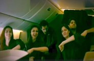 Kala Chashma Dance In Flight - Katrina Kaif , Alia Bhatt, Parineeti Chopra , Sidharth Malhotra