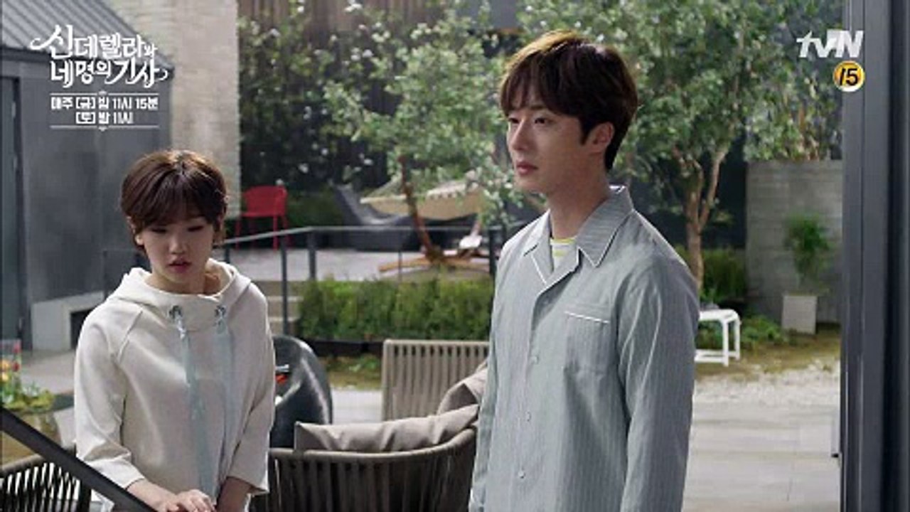 tvN 신데렐라와네명의기사 160909 ep9 CUT JungIlWoo ParkSoDam