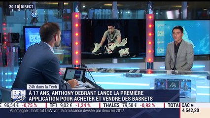 A 17 ans, il lance la 1ere application pour acheter et vendre des baskets