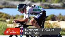 Summary - Stage 19 (Xàbia / Calp) - La Vuelta a España 2016