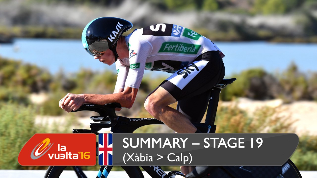 Summary - Stage 19 (Xàbia / Calp) - La Vuelta a España 2016