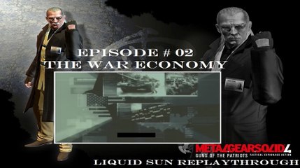 Metal Gear Solid 4 (Act 1) - Liquid Sun RePlaythrough [02/08]