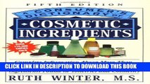 Collection Book A Consumer s Dictionary of Cosmetic Ingredients