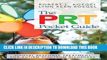 New Book The PRT Pocket Guide: Pivotal Response Treatment for Autism Spectrum Disorders