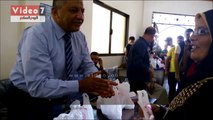 صرف الجرعة الثالثة من السوفالدى لمرضى الكبد فى شمال سيناء
