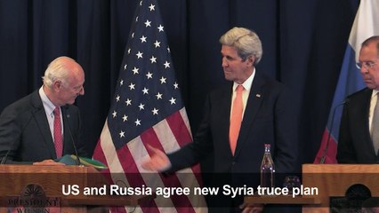 US and Russia agree new Syria truce plan