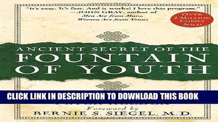 New Book Ancient Secret of the Fountain of Youth