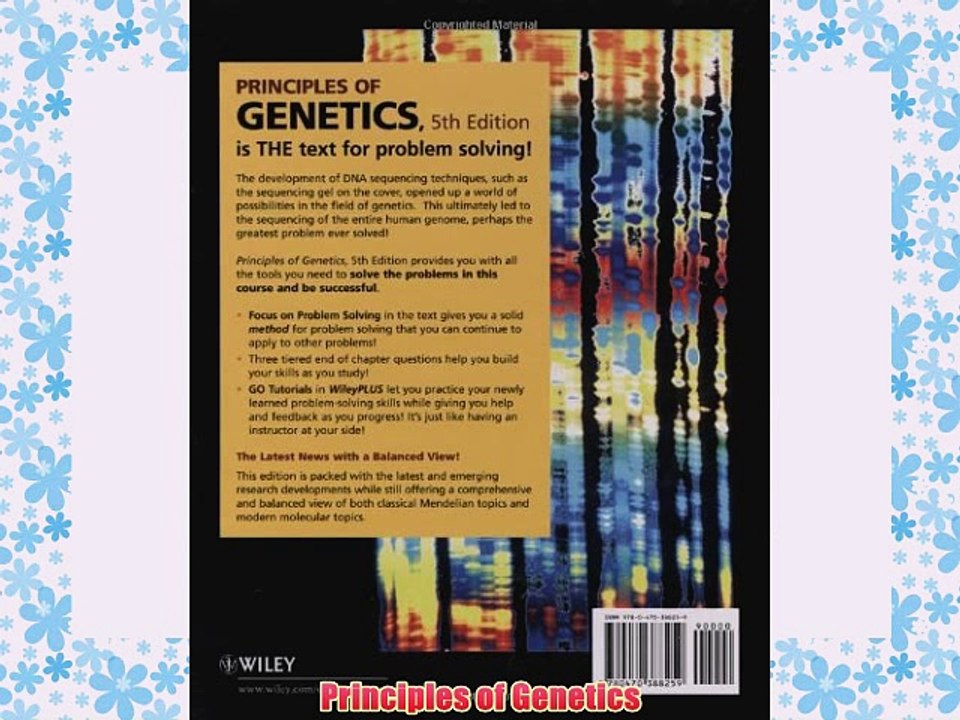 [PDF] Principles of Genetics Popular Colection