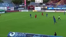 But de Christian Kouakou - Chamois Niortais FC 0-2 Nîmes Olympique (09/09/2016)