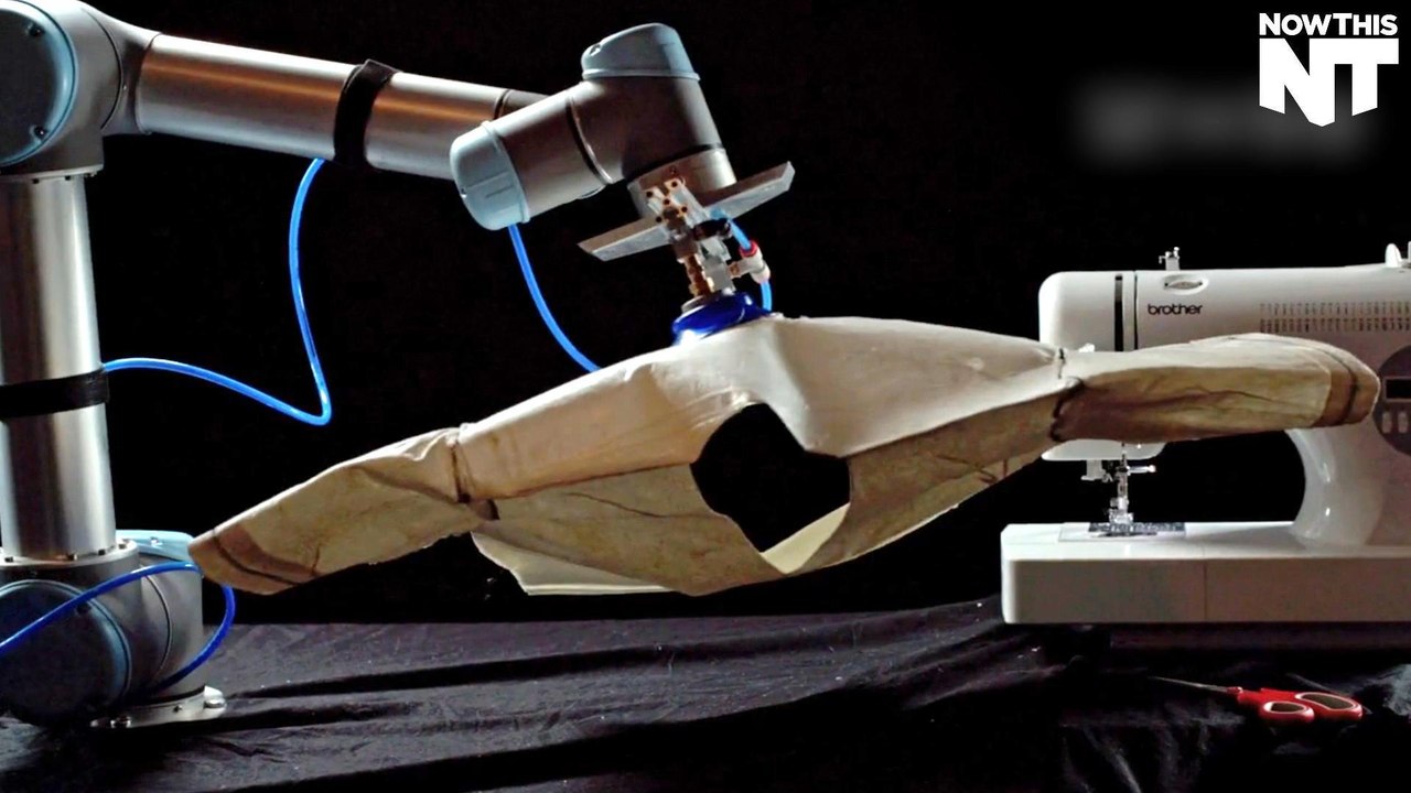 The First Autonomous Robot To Sew Clothes