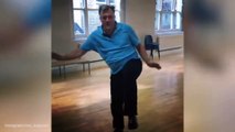 'I swear I didn't teach him that!' Strictly's Katya Jones shares video of Ed Balls performing yet MORE embarrassing 'dad