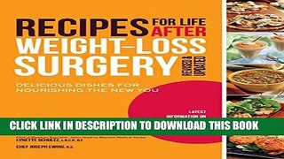 New Book Recipes for Life After Weight-Loss Surgery, Revised and Updated: Delicious Dishes for
