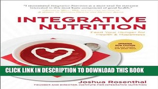New Book Integrative Nutrition (Third Edition): Feed Your Hunger for Health and Happiness