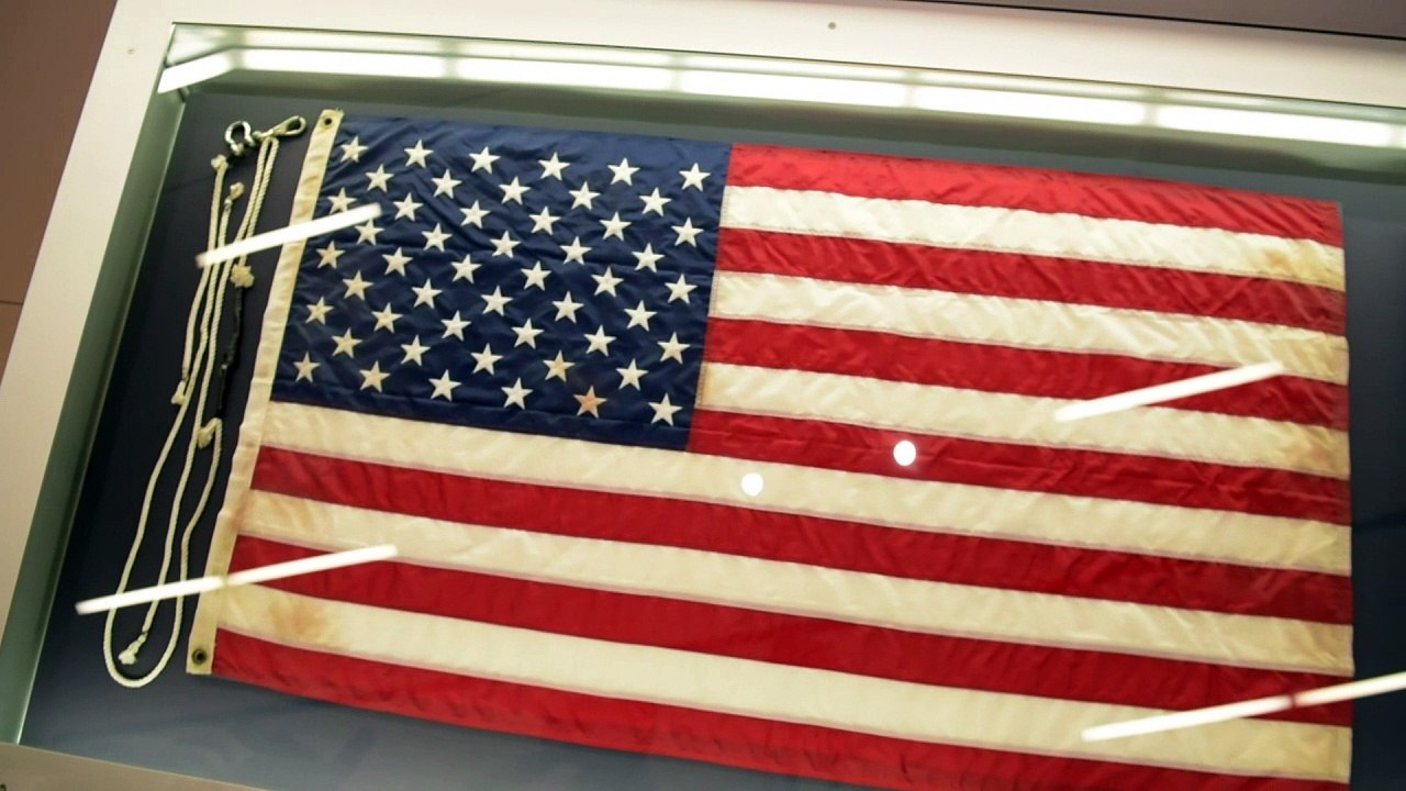 Lange verschollene Flagge kehrt an Ground Zero zurück