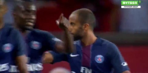 Lucas Moura Goal - Paris SG 1-0 Saint Etienne