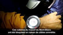 Mont-Blanc: 16 heures bloqués dans une télécabine