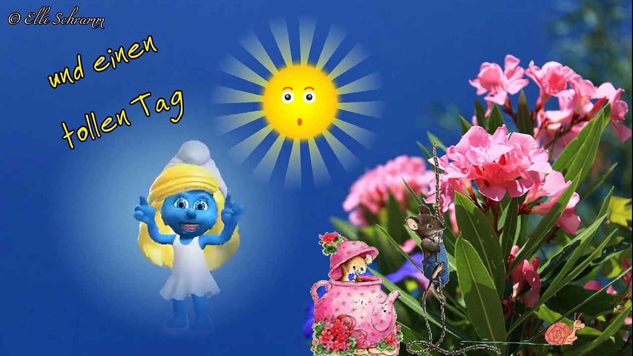 Guten Morgen Gruß für dich