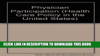 Collection Book Physician Participation