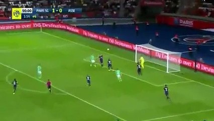 Robert Beric Goal HD - PSG 1-1 Saint Etienne 09.09.2016 HD